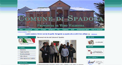 Desktop Screenshot of comune.spadola.vv.it
